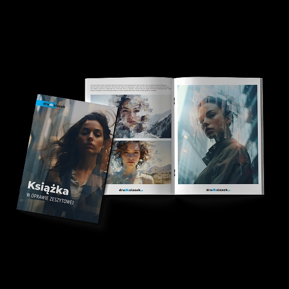 Książka w oprawie zeszytowej